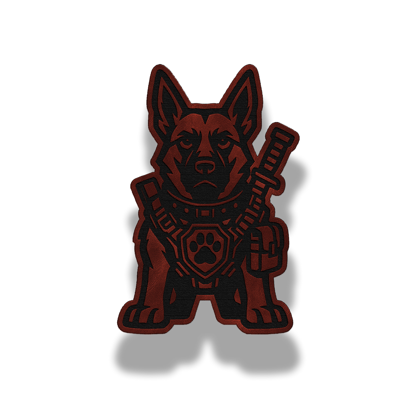 Tactical K9 Dog Patch – Leatherette Morale Patch