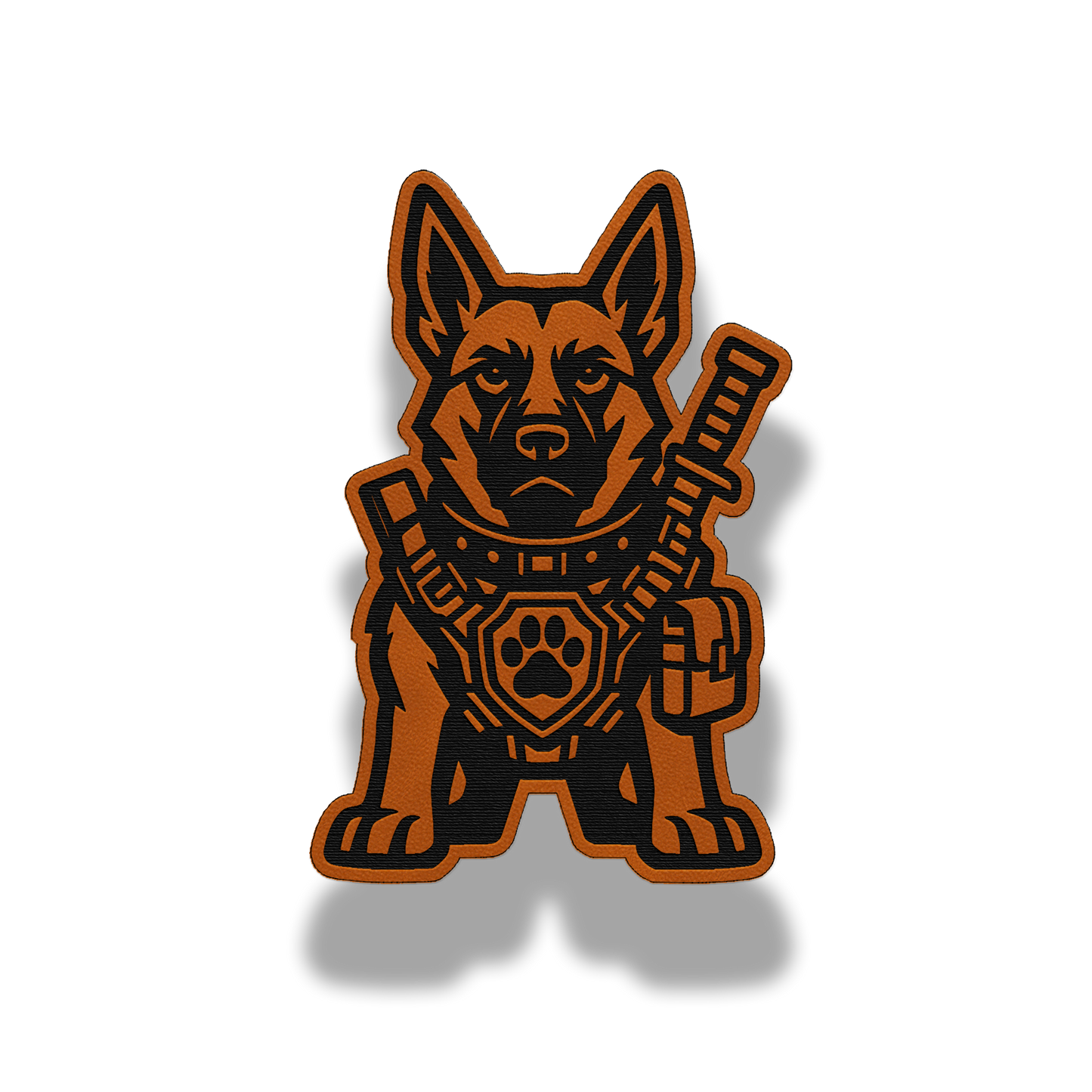 Tactical K9 Dog Patch – Leatherette Morale Patch