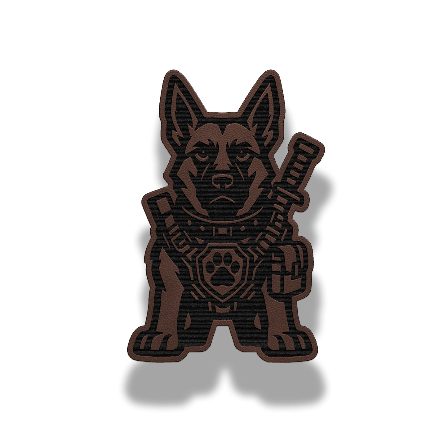 Tactical K9 Dog Patch – Leatherette Morale Patch