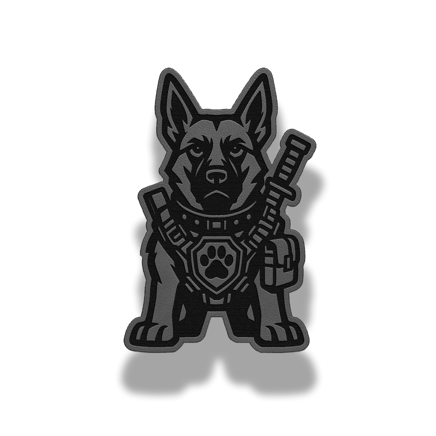 Tactical K9 Dog Patch – Leatherette Morale Patch