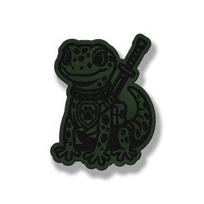 Tactical Gecko Patch – Leatherette Morale Patch