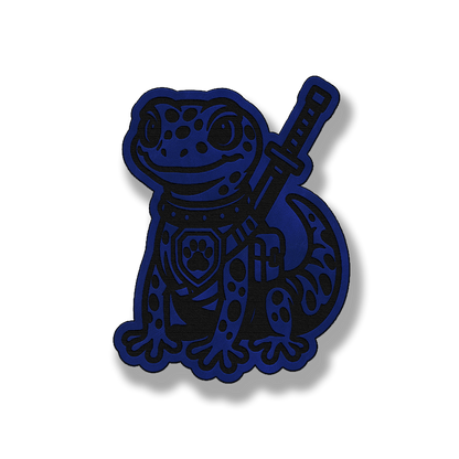 Tactical Gecko Patch – Leatherette Morale Patch