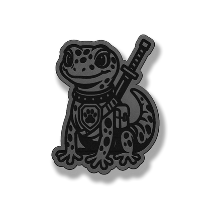 Tactical Gecko Patch – Leatherette Morale Patch