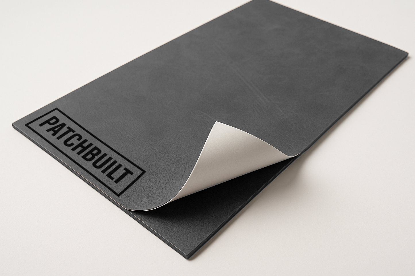 5-Pack Classic Gray Leatherette Sheets – Classic Series (12"x24") – Heat-Activated Adhesive