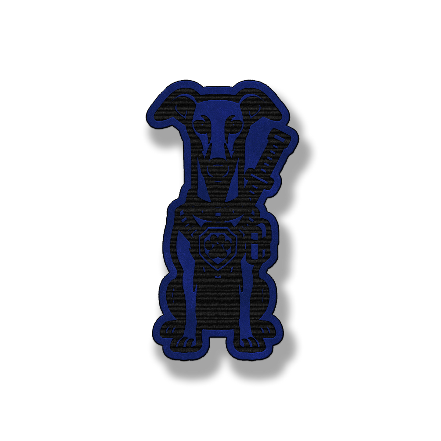 Tactical Greyhound Dog Patch – Leatherette Morale Patch