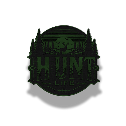 Hunt Life – Leatherette Patch