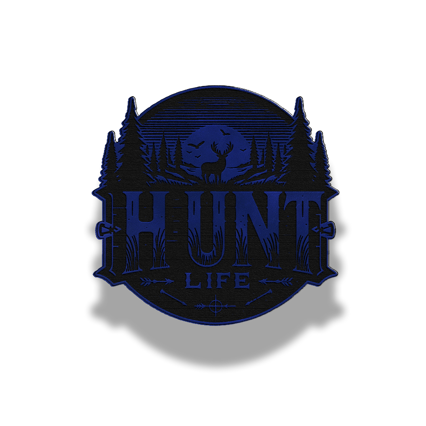 Hunt Life – Leatherette Patch