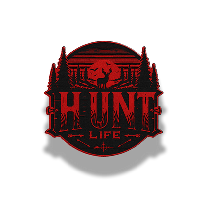 Hunt Life – Leatherette Patch