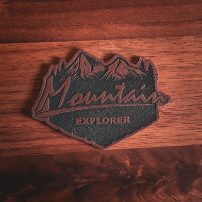 Mountain Explorer – Leatherette Patch