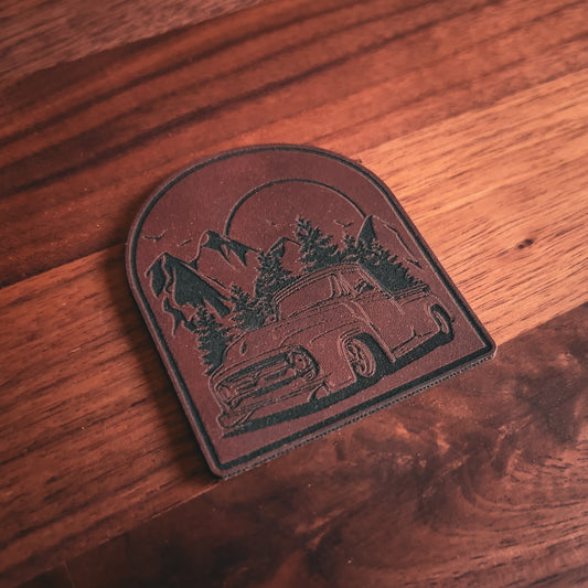 Retro Trail Truck – Leatherette Patch