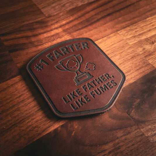 #1 Farter – Leatherette Patch