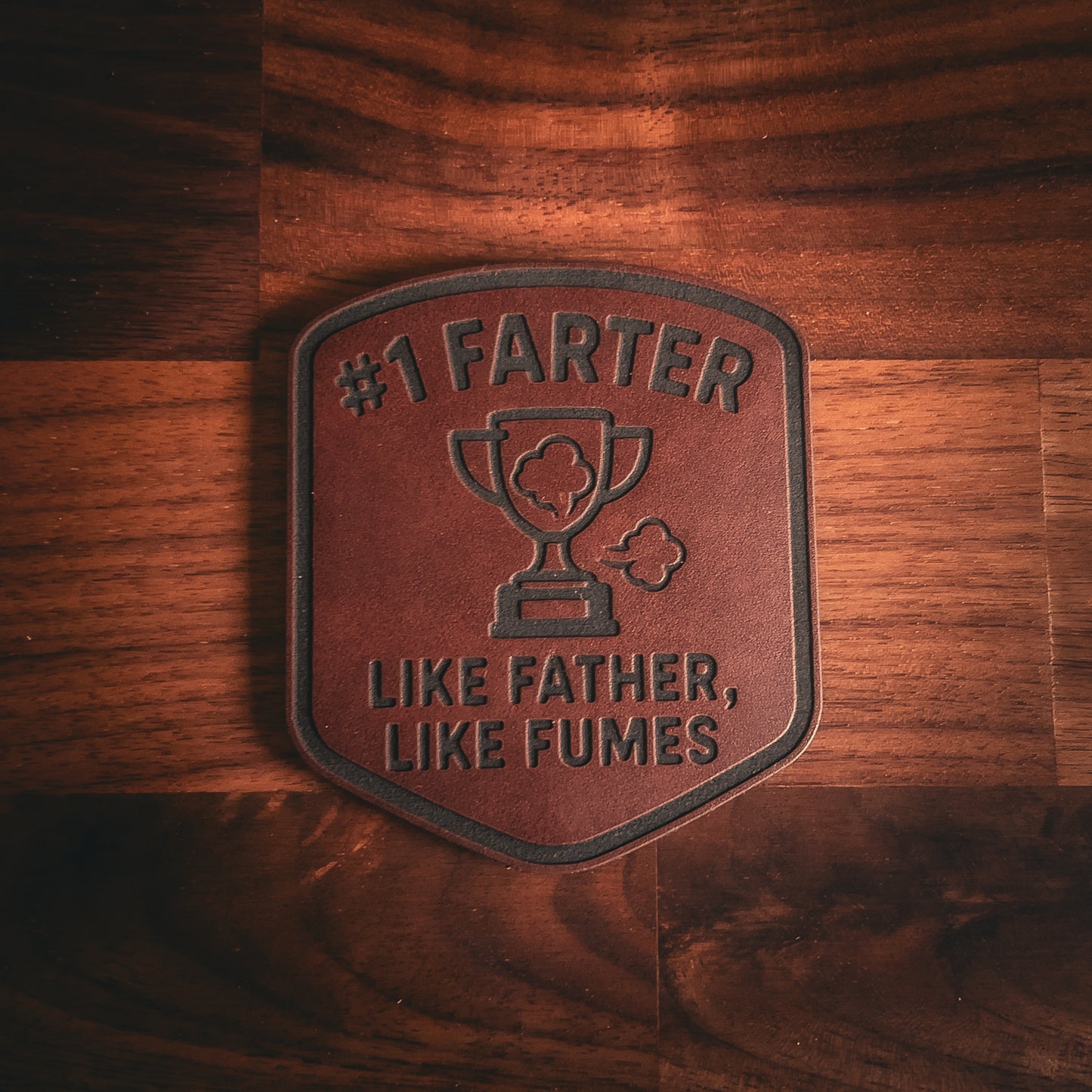 #1 Farter – Leatherette Patch