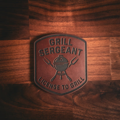 Grill Sergeant – Leatherette Patch