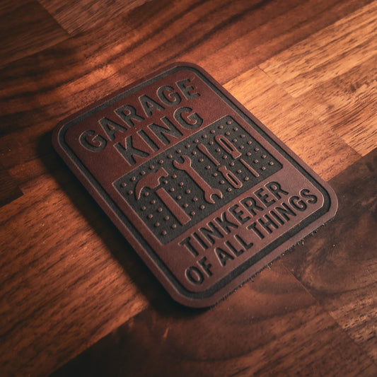 Garage King – Leatherette Patch