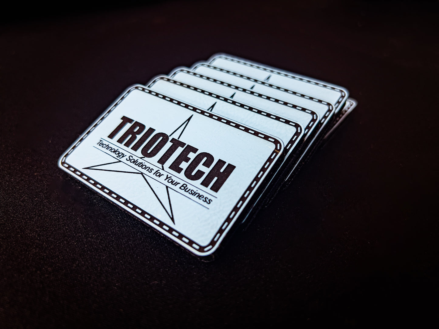 Custom Leatherette Patches – Personalized Logo