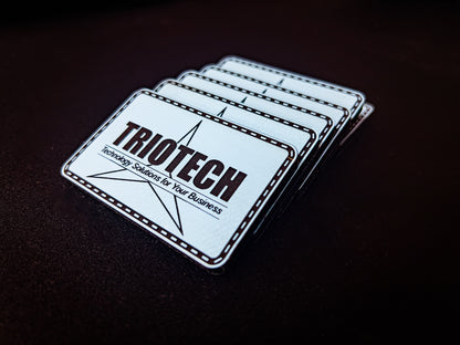 Custom Leatherette Patches – Personalized Logo