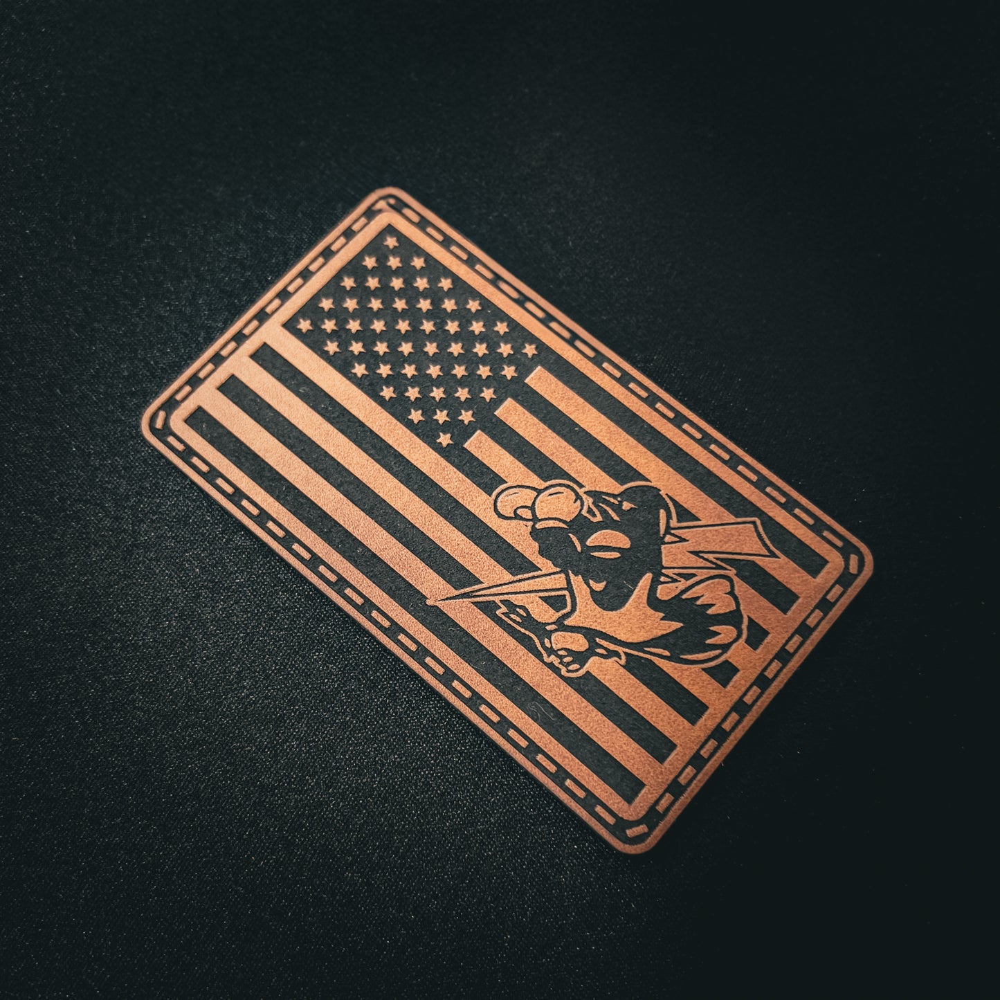 Custom Leatherette Patches – Personalized Logo