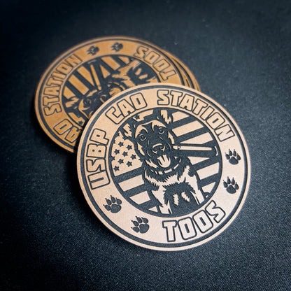 Custom Leatherette Patches – Personalized Logo