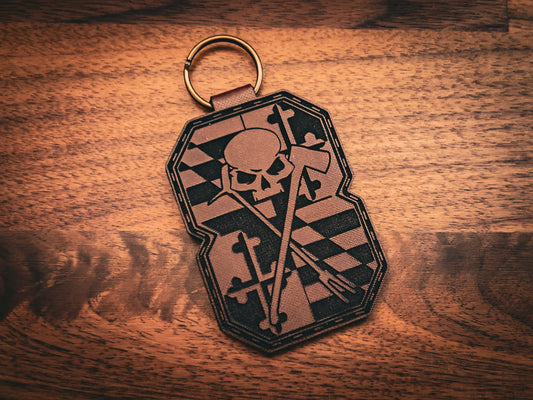 Rising Sun Fire Department Keychain