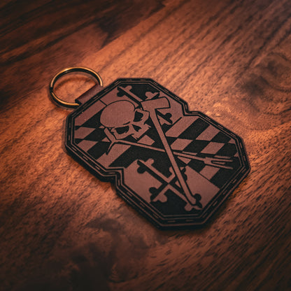 Rising Sun Fire Department Keychain