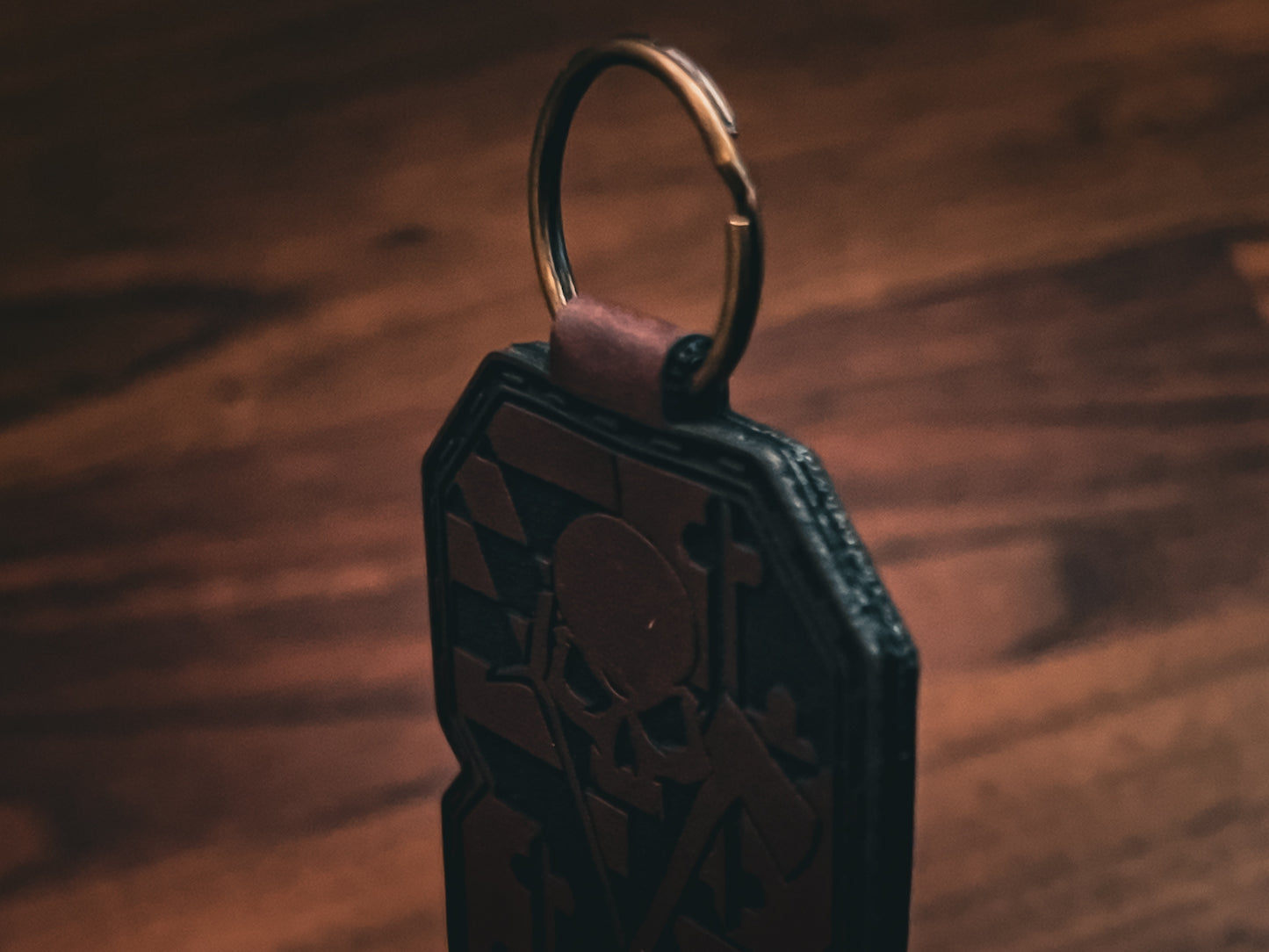Rising Sun Fire Department Keychain