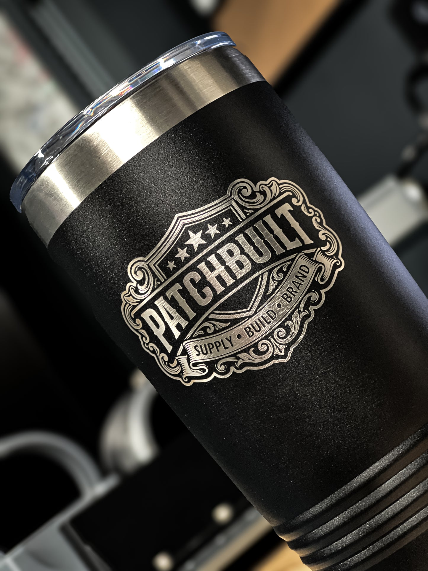 PATCHBUILT 20oz Branded Tumbler
