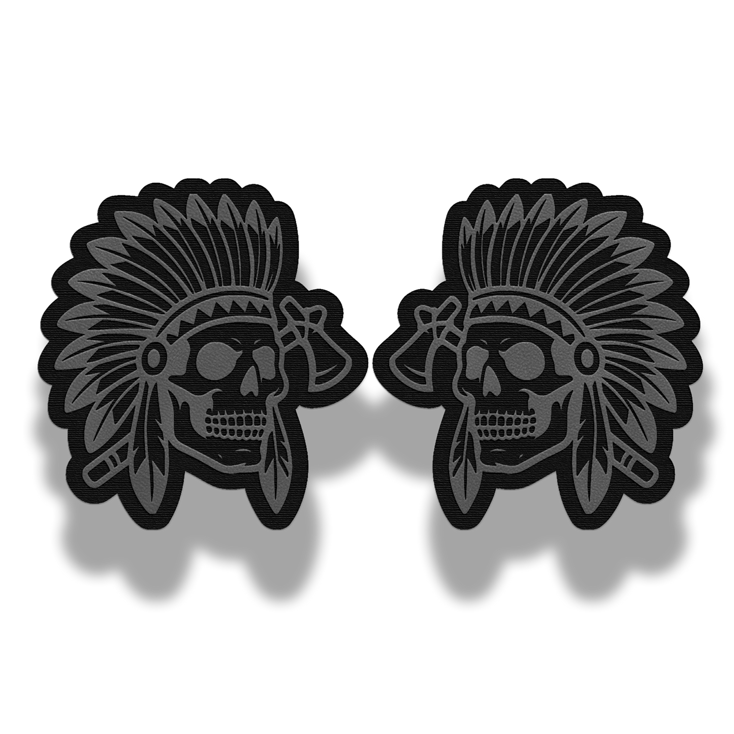 Indian Skull Chief Patch – Leatherette Morale Patch