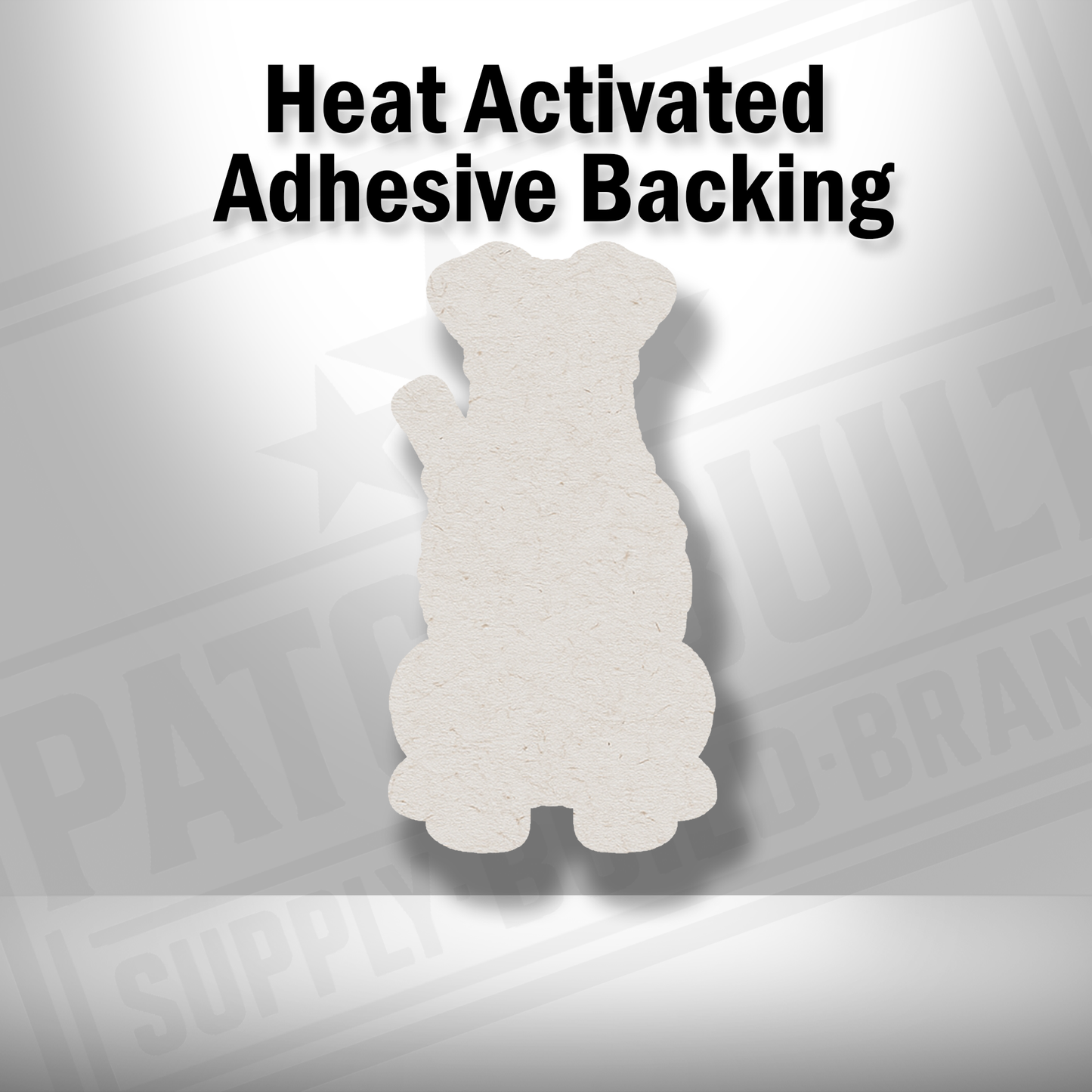 Tactical Irish Terrier Dog – Leatherette Morale Patch