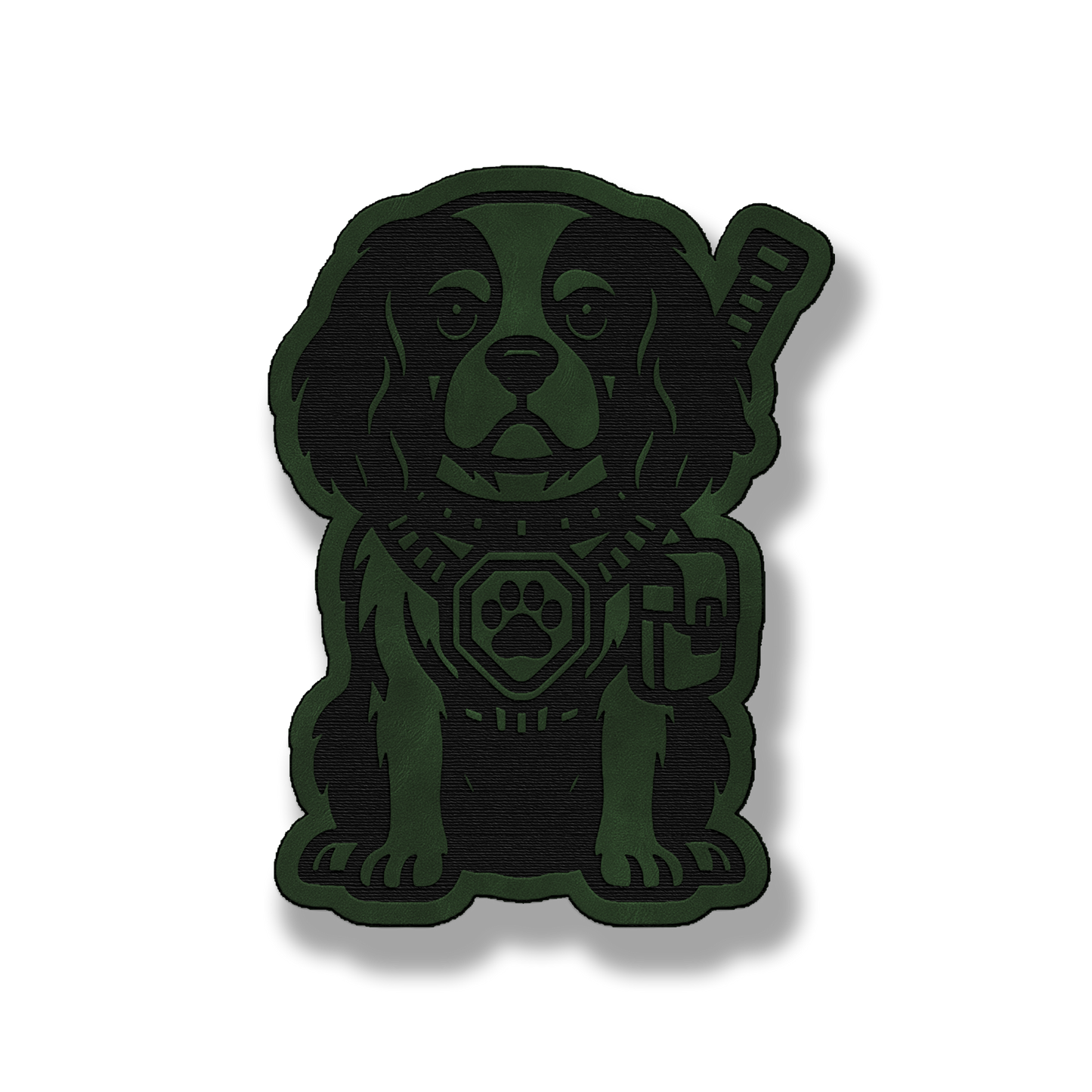 Tactical King Charles Patch – Leatherette Morale Patch