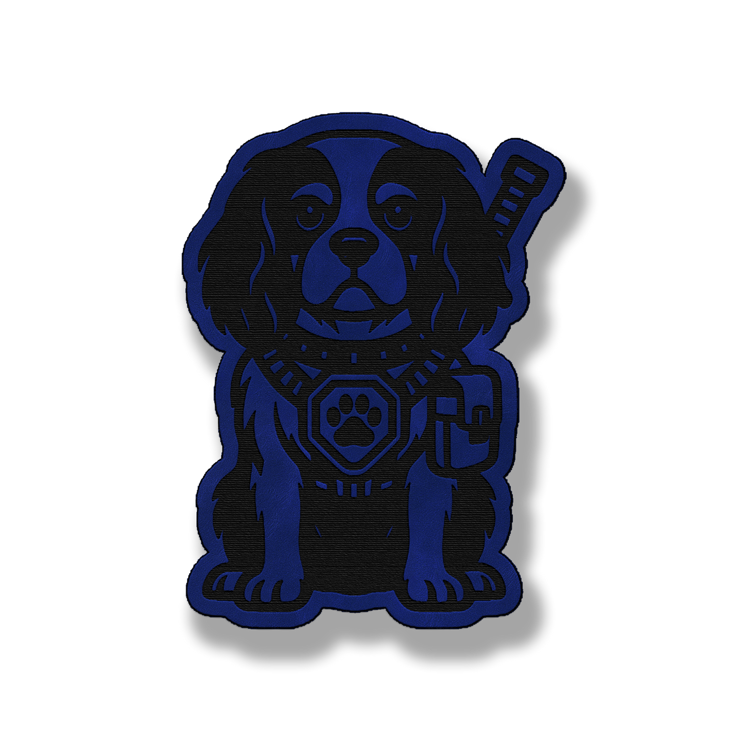 Tactical King Charles Patch – Leatherette Morale Patch