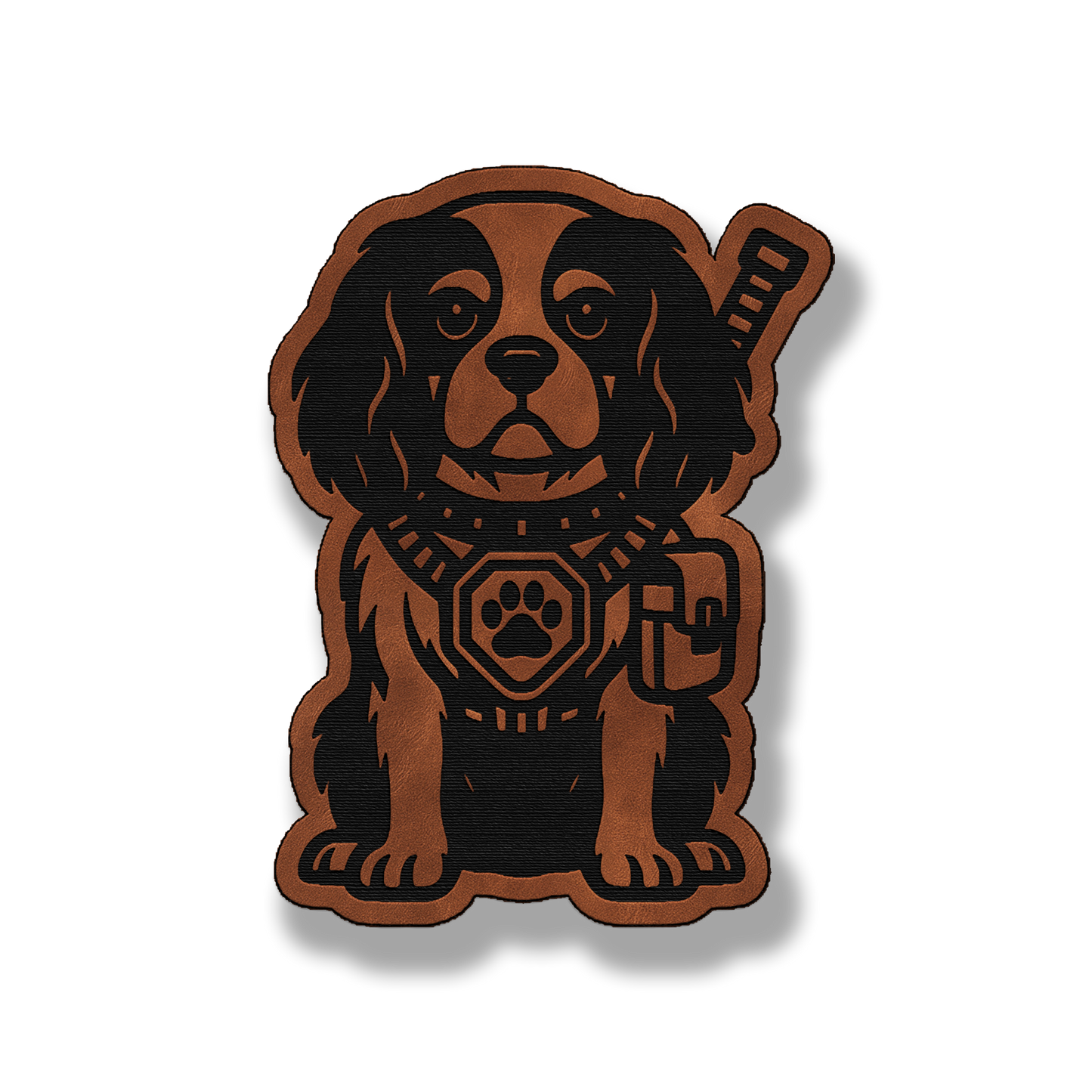 Tactical King Charles Patch – Leatherette Morale Patch