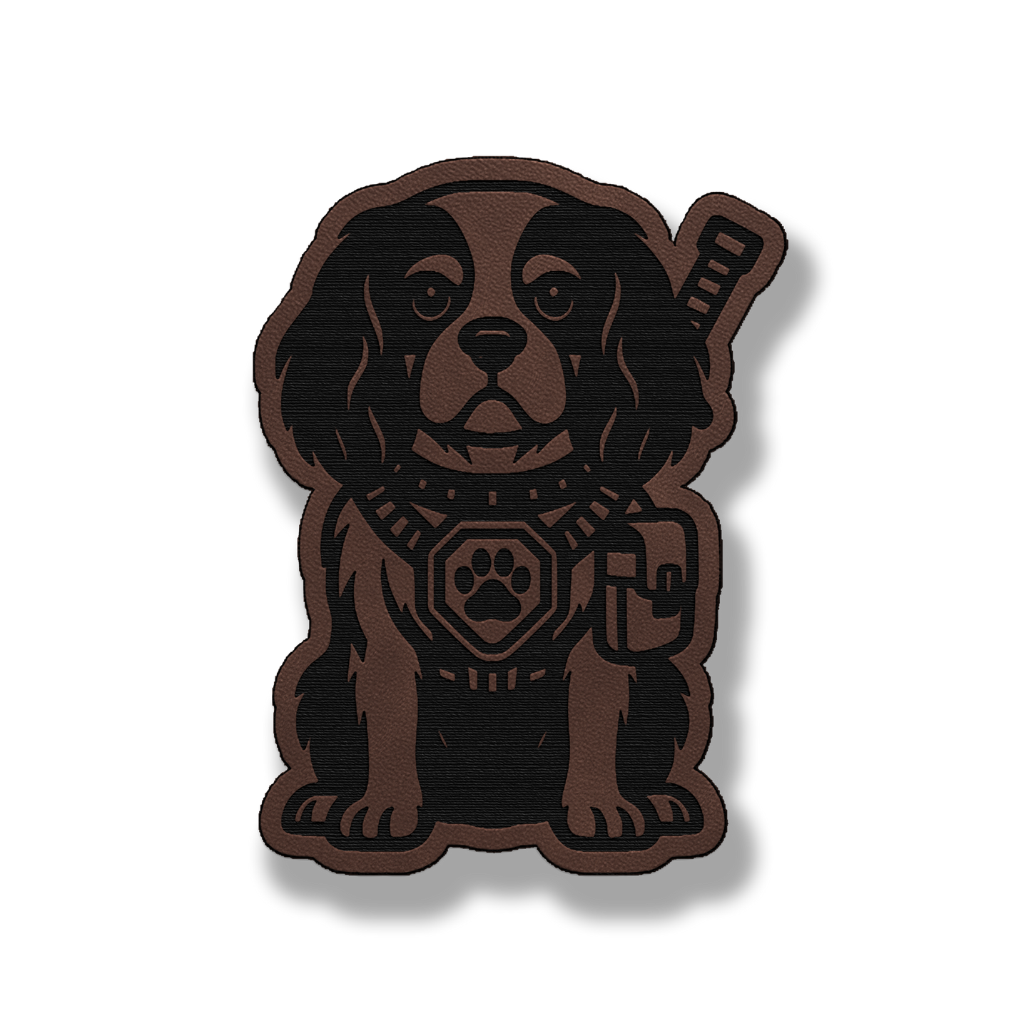 Tactical King Charles Patch – Leatherette Morale Patch
