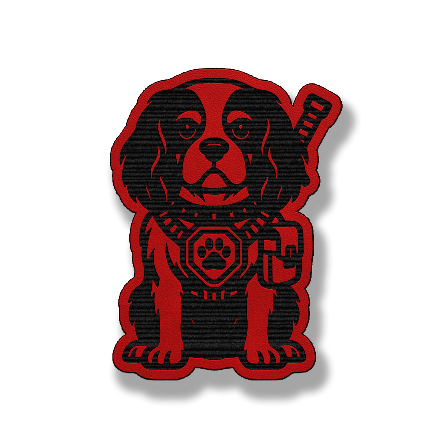 Tactical King Charles Patch – Leatherette Morale Patch