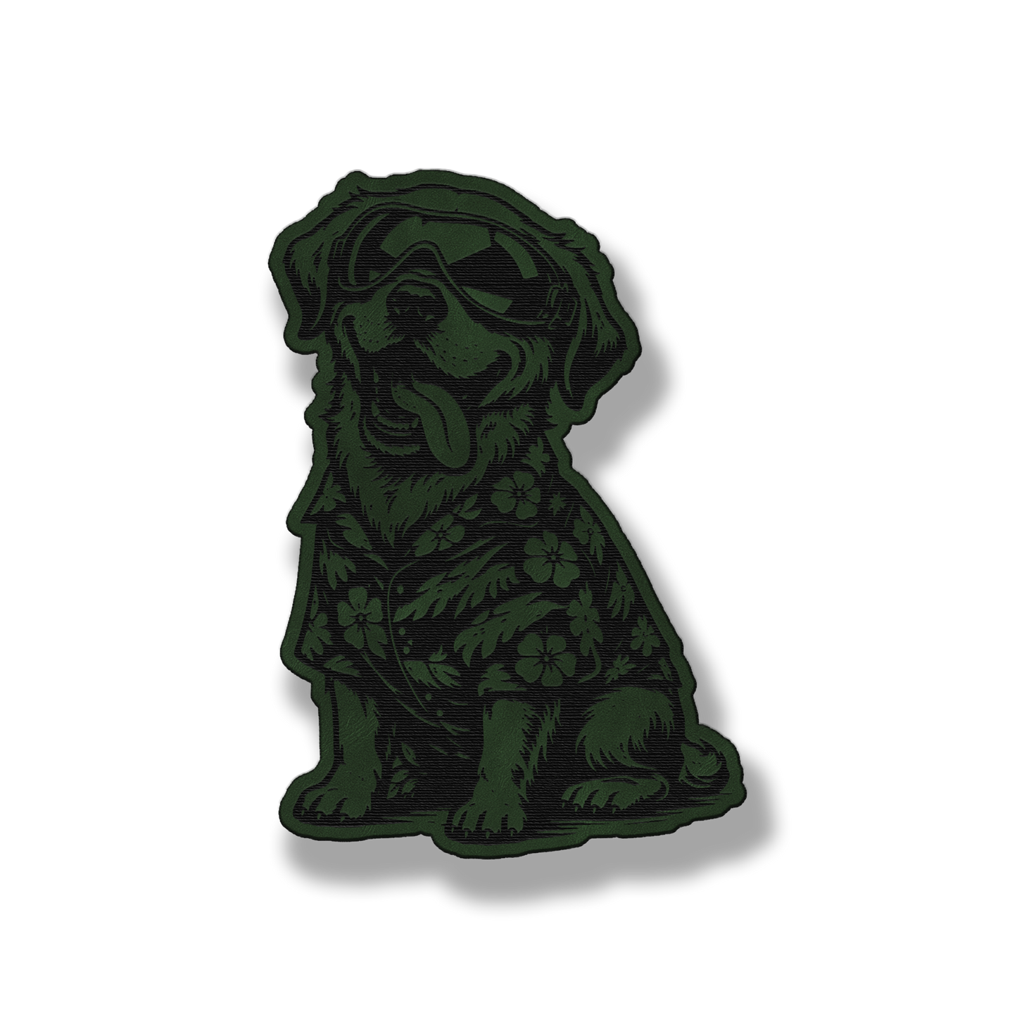 Beach Dog Labrador Patch – Leatherette Morale Patch