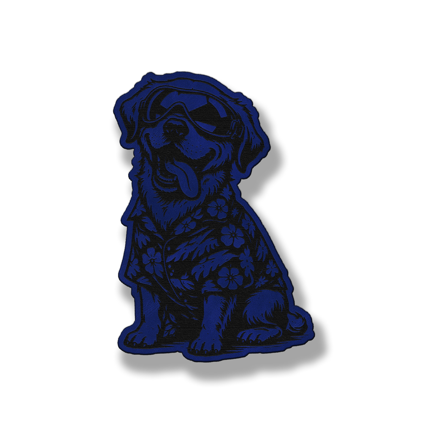 Beach Dog Labrador Patch – Leatherette Morale Patch