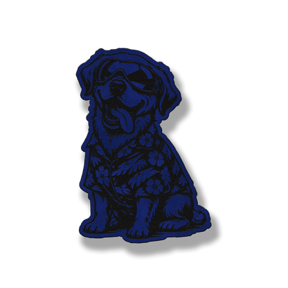 Beach Dog Labrador Patch – Leatherette Morale Patch
