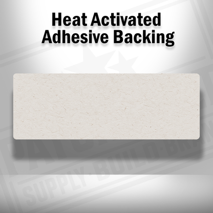 8" MEDIA Leatherette Patch