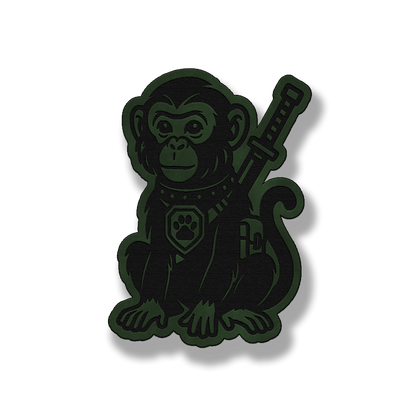 Tactical Monkey Patch – Leatherette Morale Patch