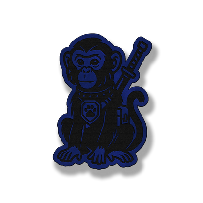 Tactical Monkey Patch – Leatherette Morale Patch