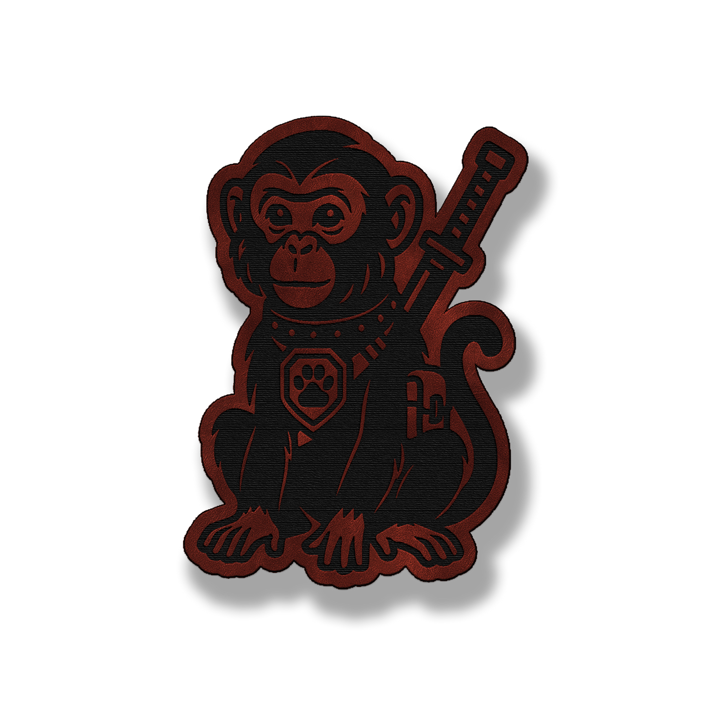 Tactical Monkey Patch – Leatherette Morale Patch