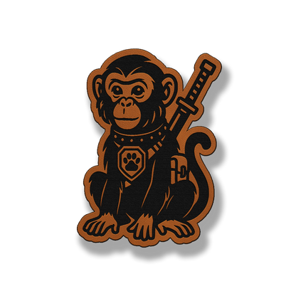 Tactical Monkey Patch – Leatherette Morale Patch