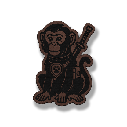 Tactical Monkey Patch – Leatherette Morale Patch