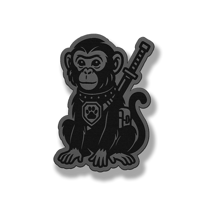 Tactical Monkey Patch – Leatherette Morale Patch