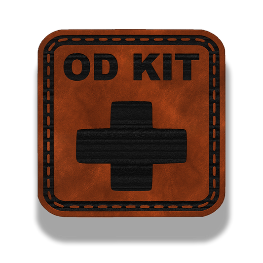 OD Kit Patch – Leatherette Morale Patch