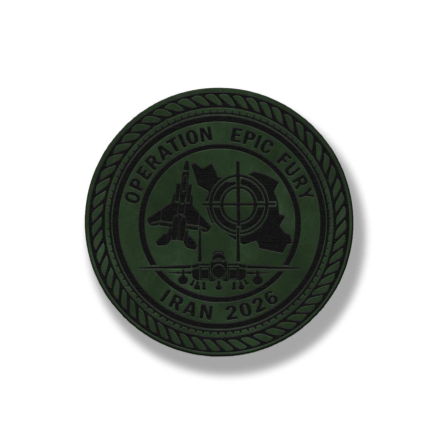 Operation Epic Fury – Commemorative Emblem Leatherette Morale Patch