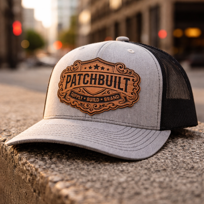 PATCHBUILT Brand Snapback Patch Hat