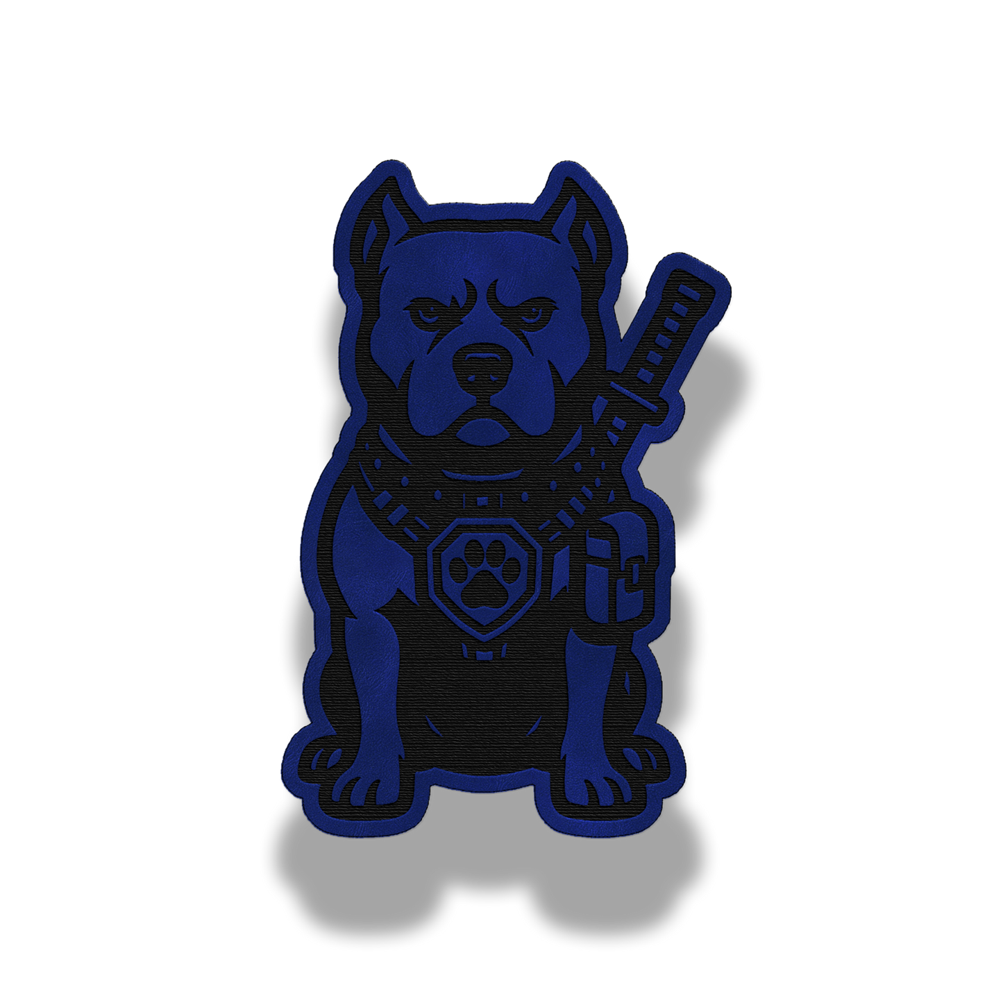 Tactical Pitbull Dog Patch – Leatherette Morale Patch