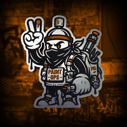 PAINT OPS Tactical Patch | Limited Edition | Orange