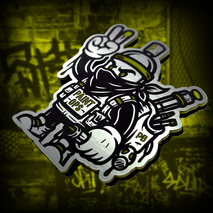 PAINT OPS Tactical Patch | Limited Edition | Yellow