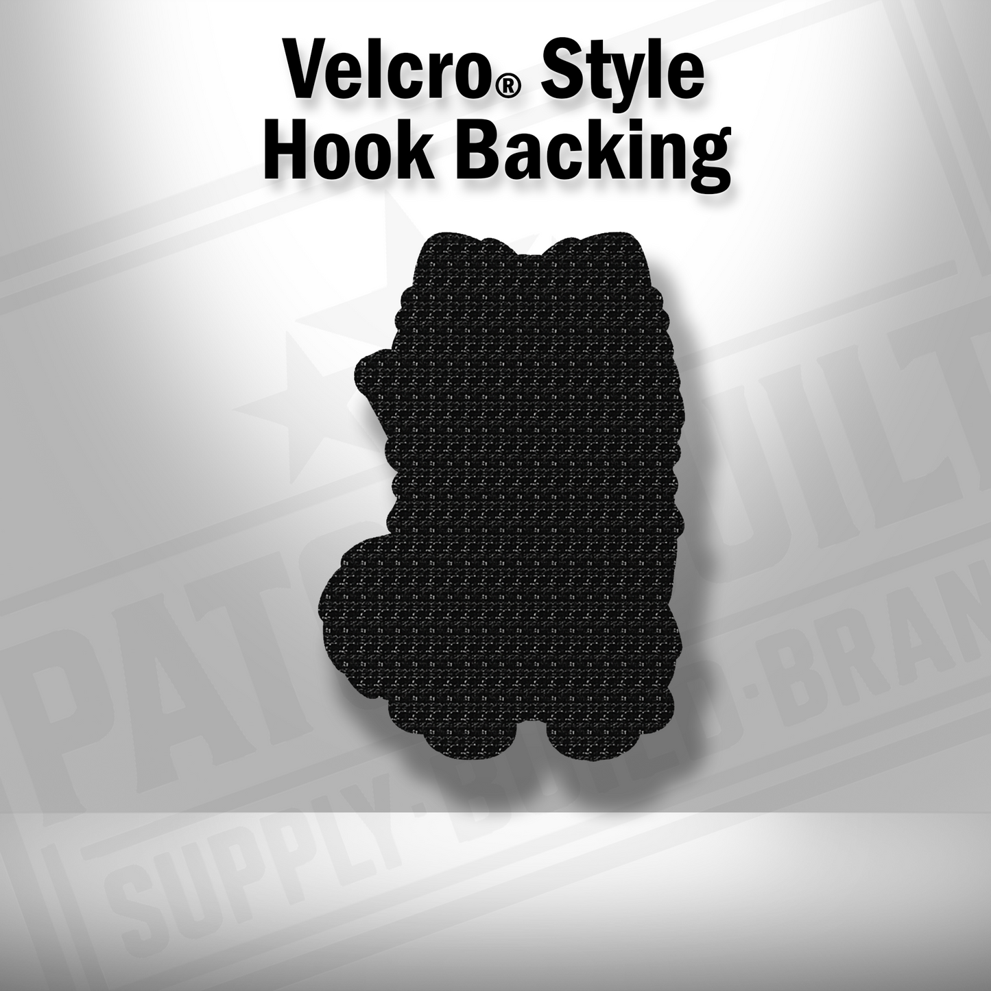 Tactical Pomeranian Dog – Leatherette Morale Patch